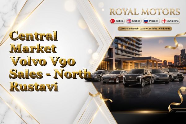 Central Market Volvo V90 Sales - North Rustavi