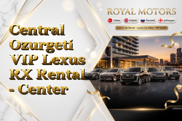Central Ozurgeti VIP Lexus RX Rental - Center