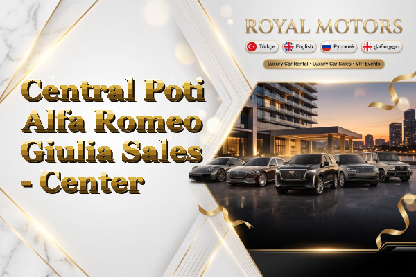 Central Poti Alfa Romeo Giulia Sales - Center