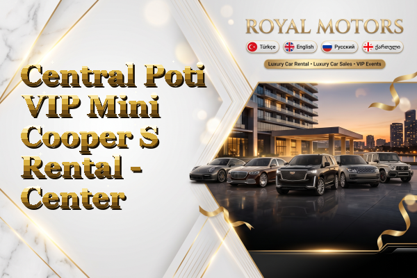 Central Poti VIP Mini Cooper S Rental - Center