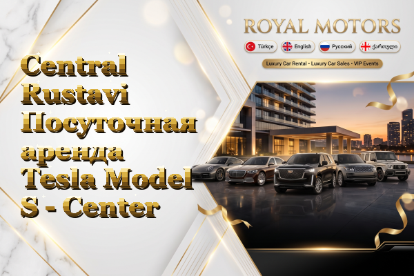 Central Rustavi Посуточная аренда Tesla Model S - Center