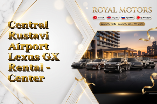 Central Rustavi Airport Lexus GX Rental - Center