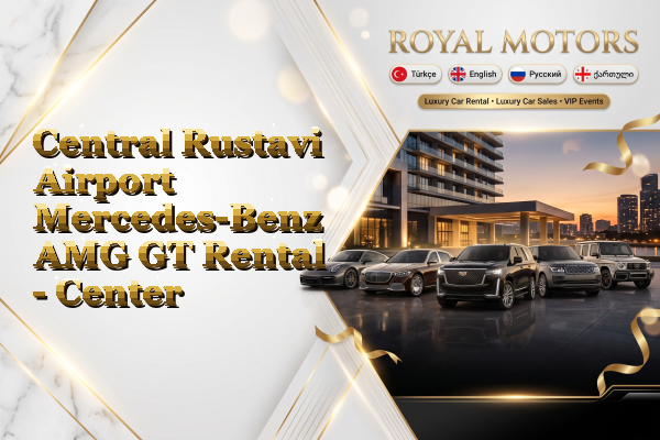 Central Rustavi Airport Mercedes-Benz AMG GT Rental - Center