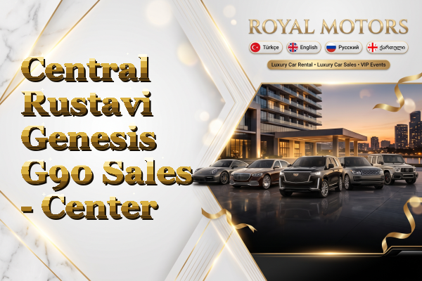 Central Rustavi Genesis G90 Sales - Center