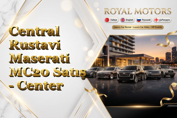 Central Rustavi Maserati MC20 Satış - Center