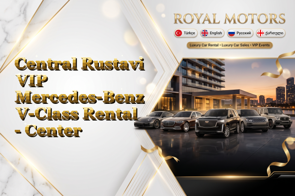 Central Rustavi VIP Mercedes-Benz V-Class Rental - Center