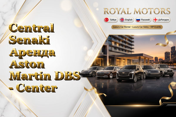 Central Senaki Аренда Aston Martin DBS - Center