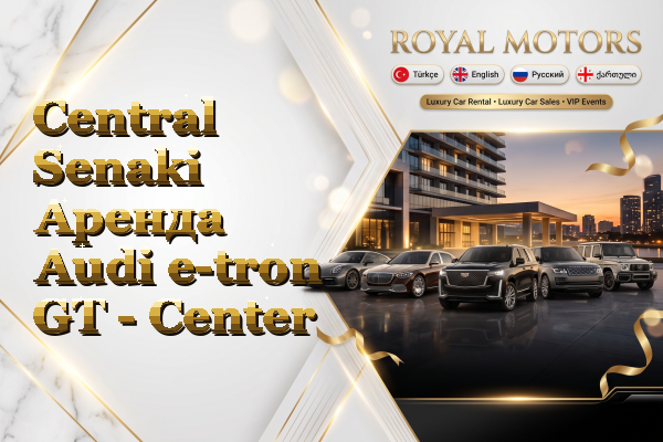 Central Senaki Аренда Audi e-tron GT - Center