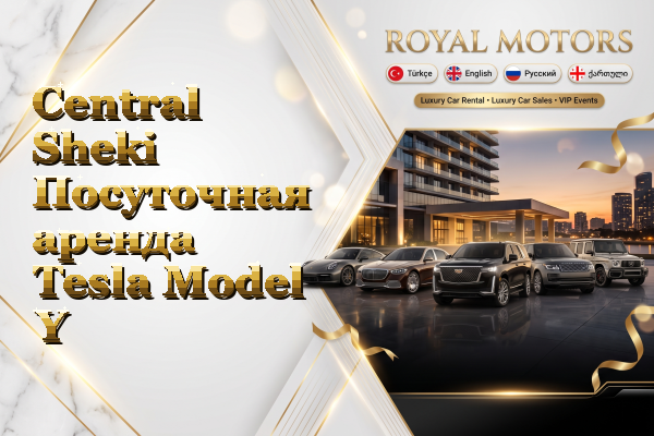 Central Sheki Посуточная аренда Tesla Model Y