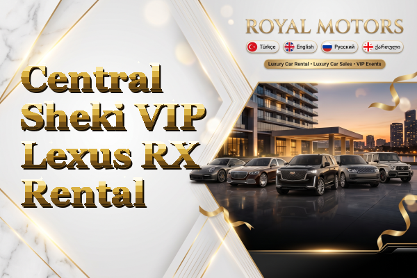 Central Sheki VIP Lexus RX Rental