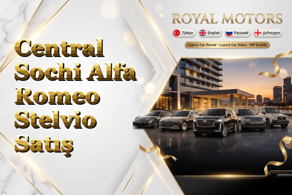 Central Sochi Alfa Romeo Stelvio Satış
