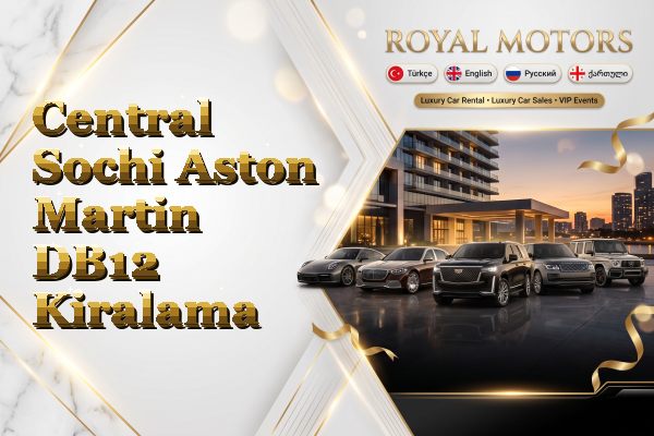 Central Sochi Aston Martin DB12 Kiralama