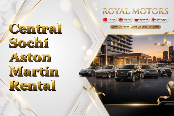 Central Sochi Aston Martin Rental