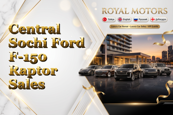Central Sochi Ford F-150 Raptor Sales