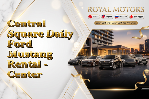 Central Square Daily Ford Mustang Rental - Center