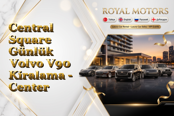 Central Square Günlük Volvo V90 Kiralama - Center