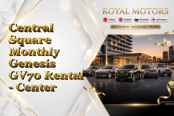 Central Square Monthly Genesis GV70 Rental - Center