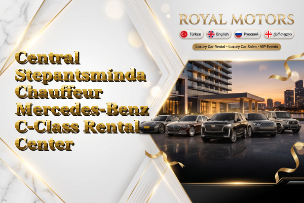 Central Stepantsminda Chauffeur Mercedes-Benz C-Class Rental - Center