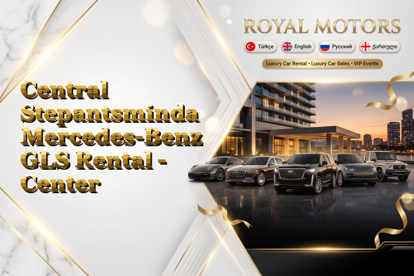 Central Stepantsminda Mercedes-Benz GLS Rental - Center