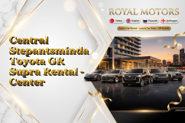 Central Stepantsminda Toyota GR Supra Rental - Center