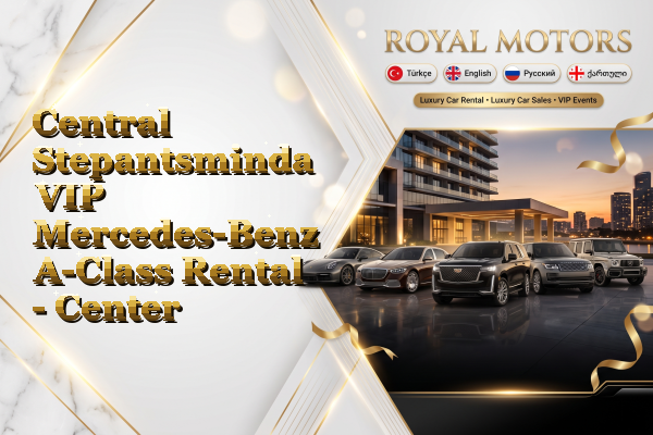 Central Stepantsminda VIP Mercedes-Benz A-Class Rental - Center