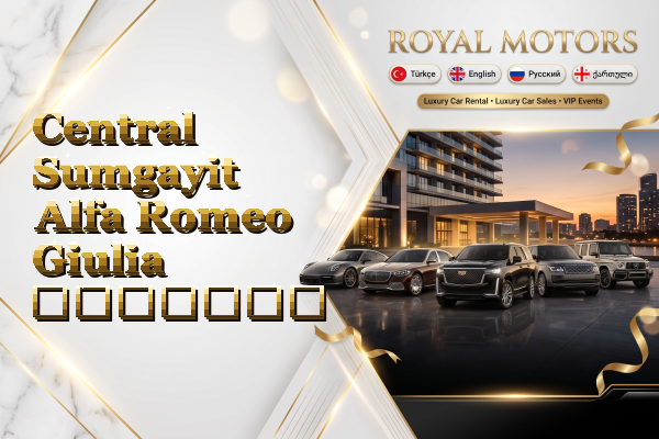 Central Sumgayit Alfa Romeo Giulia გაყიდვა