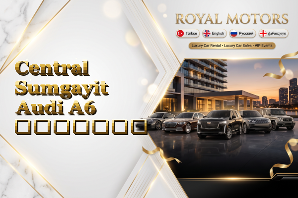 Central Sumgayit Audi A6 გაყიდვა