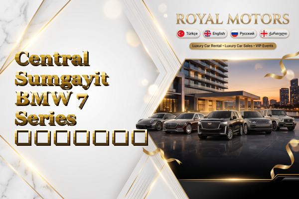 Central Sumgayit BMW 7 Series გაყიდვა