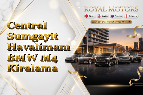 Central Sumgayit Havalimanı BMW M4 Kiralama