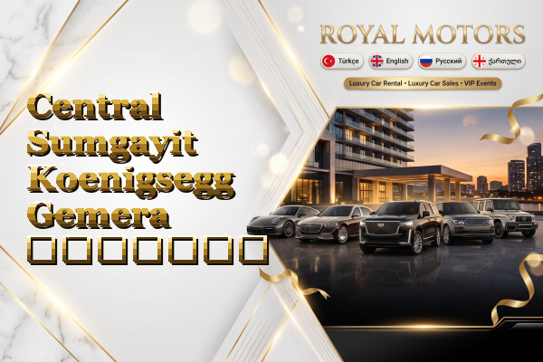 Central Sumgayit Koenigsegg Gemera გაყიდვა