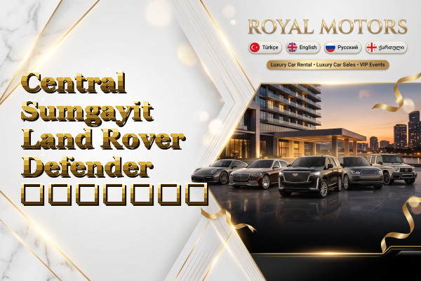 Central Sumgayit Land Rover Defender გაყიდვა