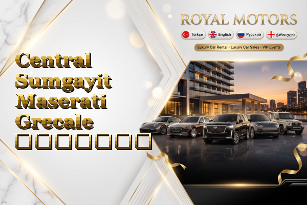 Central Sumgayit Maserati Grecale გაყიდვა