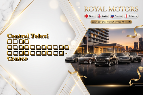 Central Telavi ლუქს ავტომობილის გაქირავება - Center