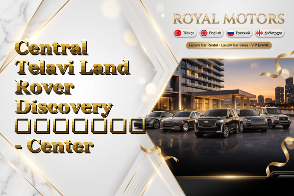 Central Telavi Land Rover Discovery გაყიდვა - Center