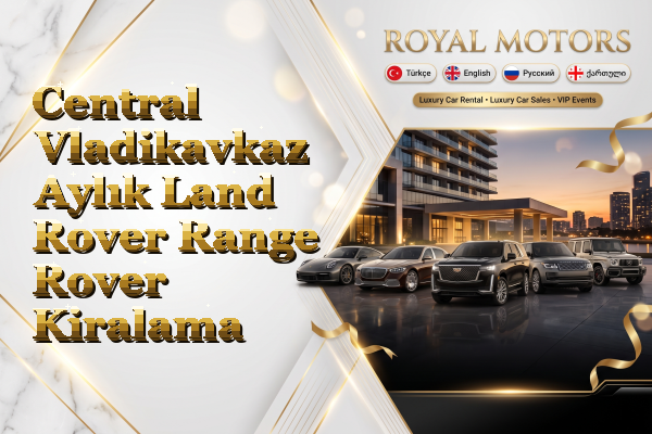 Central Vladikavkaz Aylık Land Rover Range Rover Kiralama