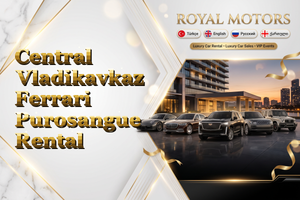 Central Vladikavkaz Ferrari Purosangue Rental