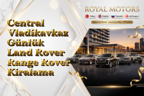 Central Vladikavkaz Günlük Land Rover Range Rover Kiralama