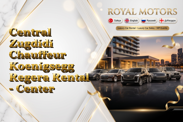 Central Zugdidi Chauffeur Koenigsegg Regera Rental - Center