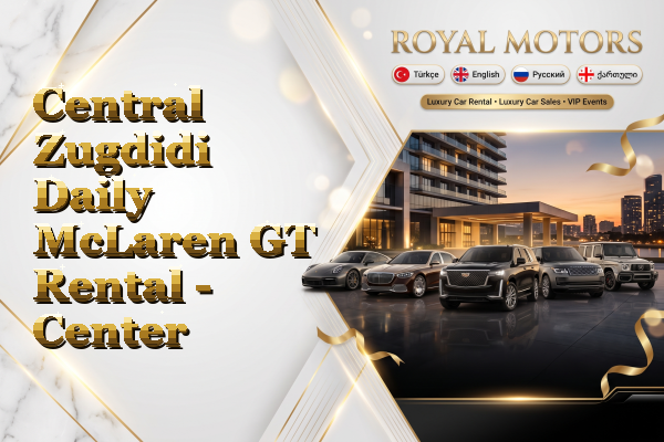 Central Zugdidi Daily McLaren GT Rental - Center