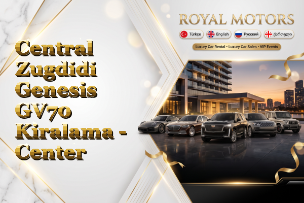 Central Zugdidi Genesis GV70 Kiralama - Center