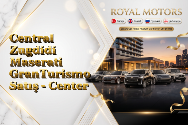Central Zugdidi Maserati GranTurismo Satış - Center
