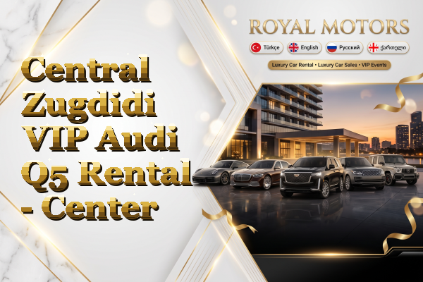 Central Zugdidi VIP Audi Q5 Rental - Center