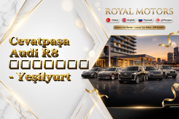 Cevatpaşa Audi R8 გაყიდვა - Yeşilyurt
