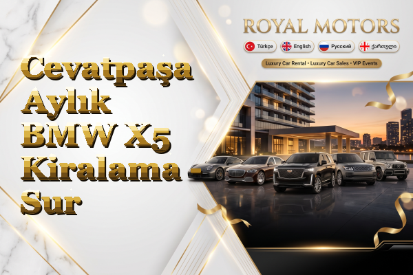 Cevatpaşa Aylık BMW X5 Kiralama - Sur