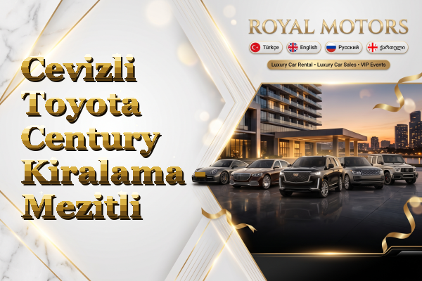 Cevizli Toyota Century Kiralama - Mezitli