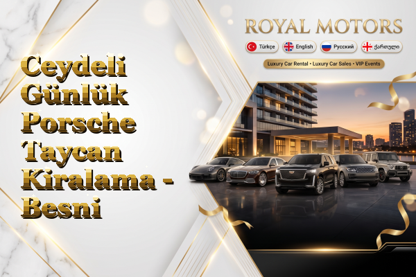 Ceydeli Günlük Porsche Taycan Kiralama - Besni