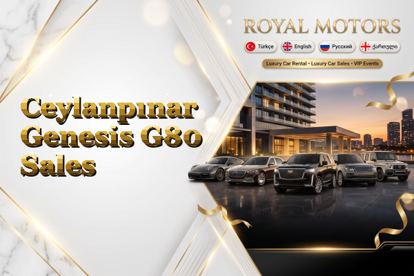 Ceylanpınar Genesis G80 Sales