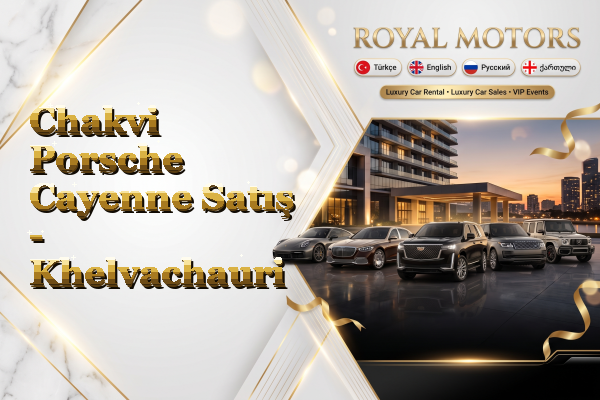 Chakvi Porsche Cayenne Satış - Khelvachauri