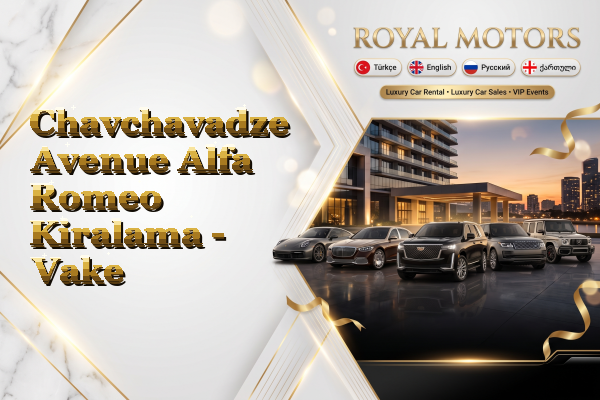Chavchavadze Avenue Alfa Romeo Kiralama - Vake