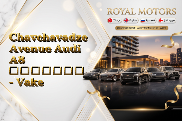 Chavchavadze Avenue Audi A8 გაყიდვა - Vake